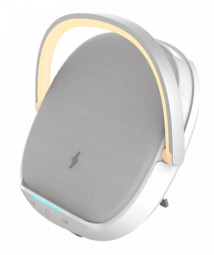 Беспроводное зарядное устройство/колонка/лампа Wiwu Y1 15W серое