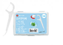 Зубная нить Xiaomi BEHEART Floss Pick (50шт) белая