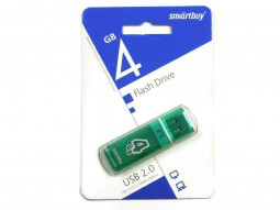 USB флеш накопитель Smartbuy 4GB Glossy Green (SB4GBGS-G)
