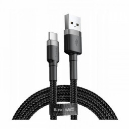 Usb Кабель-зарядка TYPE-C Baseus Cafule 2A 2м (CATKLF-CG1) черный