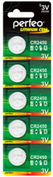 Perfeo CR2450/5BL Lithium Cell