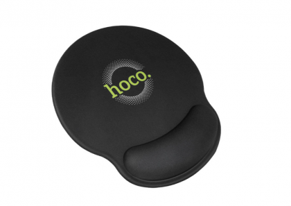Коврик для мыши игровой HOCO GM30 Polar Fox круглый черный