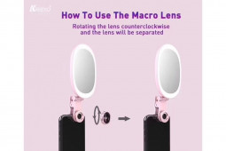 Beauty led flash light & lens M-928