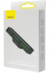 Парковочная карта Baseus Square Bar Temporary CNFT000001 черная