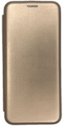 Чехол-книжка Huawei Honor X8A Fashion Case кожаная боковая золотая