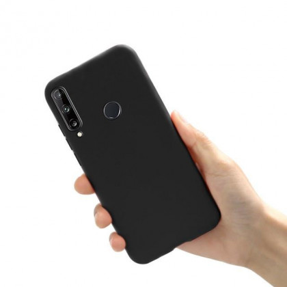 Чехол-накладка для Huawei Honor Y8P (2020) силикон матовый чёрный