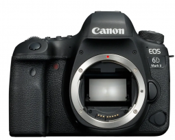 Зеркальный фотоаппарат Canon EOS 6D Mark II Body черный