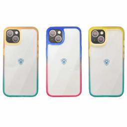 Накладка для i-Phone 13 DFANS Starlight силикон перламутровая рамка