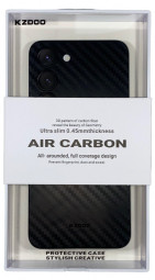 Накладка для Samsung Galaxy S23 K-Doo Air Carbon пластик черная