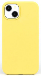 Чехол-накладка  i-Phone 13 Silicone icase  №51 бледно-желтая