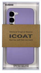 Накладка для Samsung Galaxy S23 K-Doo iCoat силикон лаванда