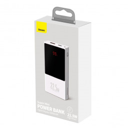 Powerbank Baseus Super Mini 10000mAh 1USB 22.5W (PPMN-A02) белый