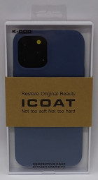 Накладка для i-Phone 12 Pro Max K-Doo iCoat силикон синяя