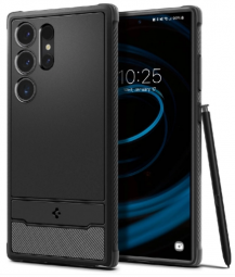 Накладка для Samsung S24 Ultra Spigen Rugged Armor (ACS07286) матовый черный