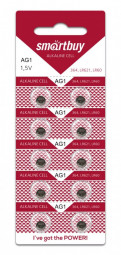 Батарейка часовая Smartbuy AG1-10B (200/2000) SBBB-AG1-10B