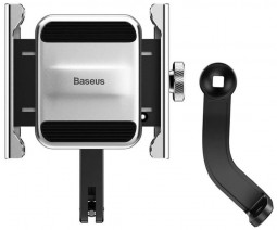 Держатель для велосипеда Baseus Knight Motorcycle holder (CRJBZ-0S) серебристый