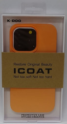 Накладка для i-Phone 13 Pro K-Doo iCoat силикон оранжевая