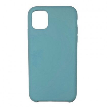 Чехол-накладка  i-Phone 12 Pro Max Silicone icase  №58 серо-зеленая