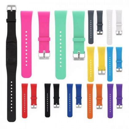 Сменный браслет силиконовый для Apple Watch 42mm с металлической застежкой коричневый