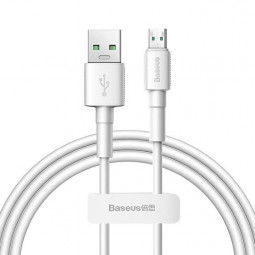Usb Кабель-зарядка Micro Baseus Mini 1м (CAMSW-D02) белый