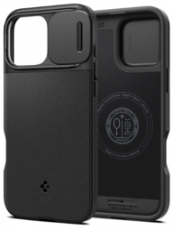 Накладка для i-Phone 16 Pro Max 6.7" Spigen Optik Armor MagSafe (ACS08015) черный