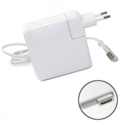 Сетевое зар. устр. для MacBok Magsafe 60W белое
