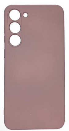Накладка для Samsung Galaxy S23 Plus Silicone cover без логотипа пудро