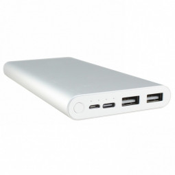 Powerbank Xiaomi 3 Pro 10000 мАч 2USB+Type-C+Micro 18W Fast Charge VXN4259CN серебристый