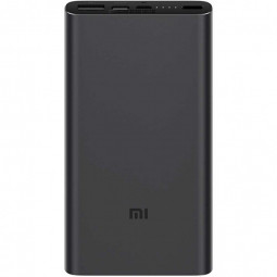 Powerbank Xiaomi 3 Pro 10000 мАч 2USB+Type-C+Micro 18W Fast Charge VXN4260CN черный