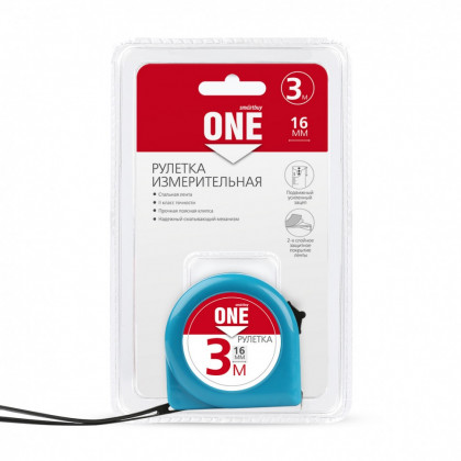 Рулетка измерительная Smartbuy One Tools 3м х 16мм