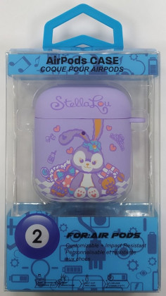 Силиконовый светящийся в темноте чехол для AirPods 1/2 Luxo Kaws рисунок №3