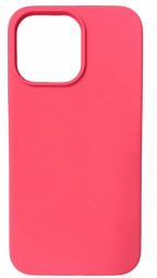 Чехол-накладка  i-Phone 14 Pro Max Silicone icase  №29 алая