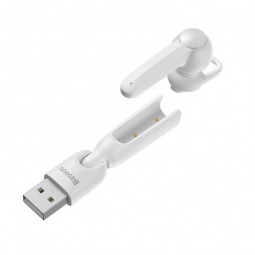 Bluetooth-гарнитура Baseus Encok A05 BT5.0/50mAh/6ч (NGA05-02) белая