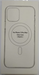 Накладка для i-Phone 11 Pro Max силикон MagSafe Clear Case