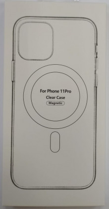 Накладка для i-Phone 11 Pro силикон MagSafe Clear Case