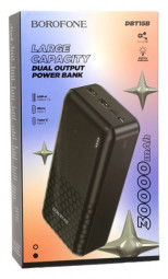 Powerbank Borofone DBT15B 30000mAh 2USB/1C черный