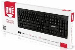 Клавиатура проводная Smartbuy ONE 115, (SBK-115-K)/20 черная