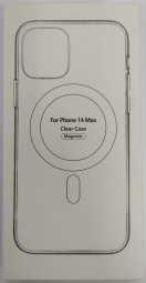 Накладка для i-Phone 14 Max силикон MagSafe Clear Case