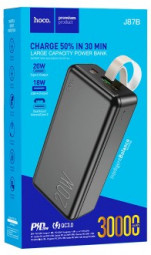 Powerbank Hoco J87B 30000mAh 1USB/1USB-C 18W/20W черный