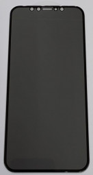 Защитное стекло для i-Phone 11 Pro/X/Xs 5.8" Анти-Шпион чёрное