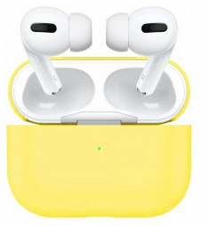 Силиконовый чехол для AirPods 3 желтый