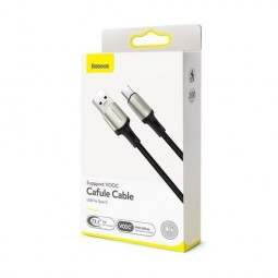 Usb Кабель-зарядка TYPE-C Baseus Cafule 1м (CATKLF-VA01) чёрный