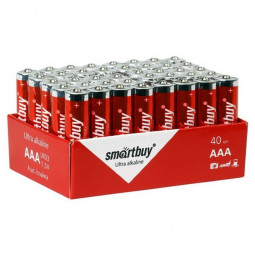 Батарейка алкалиновая Smartbuy LR03/40 bulk (40/960)  SBBA-3A40S