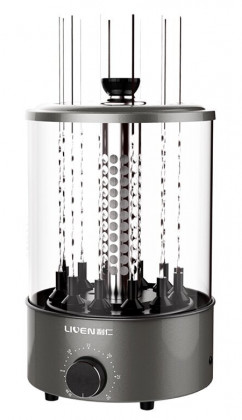 Электрошашлычница Xiaomi Liven Automatic Rotating Skewer Machine KL-J121 серебристый