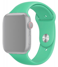 Сменный браслет силиконовая для Apple Watch 38mm бирюзовый