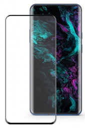 Защитное стекло для One Plus 7T Pro 3D полный экран  черное