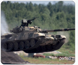 Perfeo Коврик для компьютерной мыши "Tanks", Рис.5 (180*220*2 мм), ткань+резиновое основание