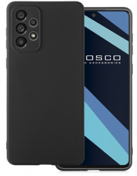 Чехол-накладка для Samsung Galaxy A73 5G силикон матовый чёрный