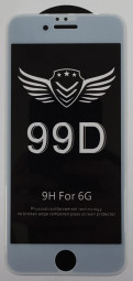 Защитное стекло для i-Phone 6/6s 99D белое