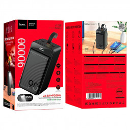 Powerbank Hoco J123D Element 90000mAh 3USB/1C черный